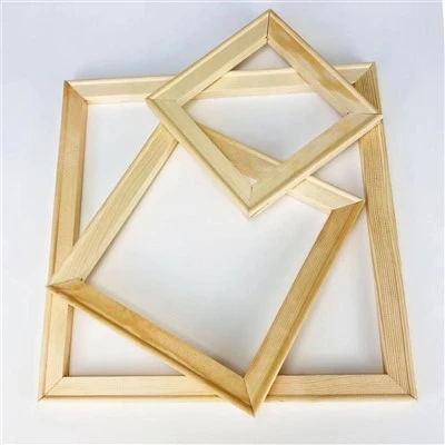Factory Direct Supply Wooden Stretched Canvas Stretcher Bars Canvas Inner Frame
