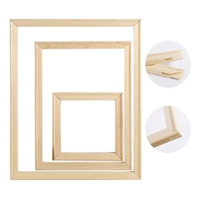 Unfinished Wood Frame For Stretched Canvas